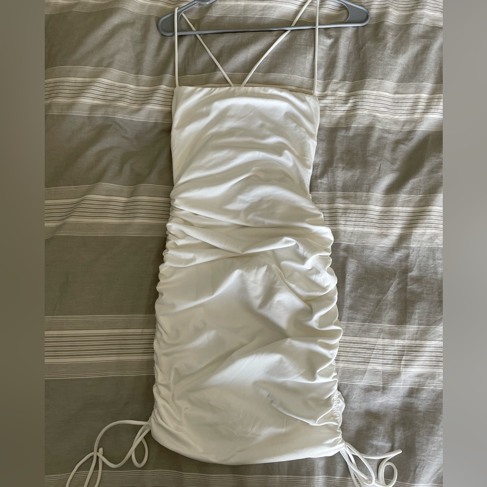 Maeve Mini Dress White Princess Polly